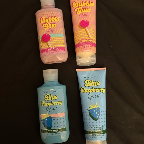 Bath & Body Works Bubble Gum Pop and Blue Raspberry Burst Set - Picture 3 of 14